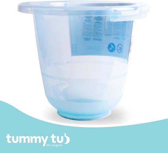 Tummy Tub Original  | Blue | Blauw  - Baby Bad | Emmer |  Bademmer | New born