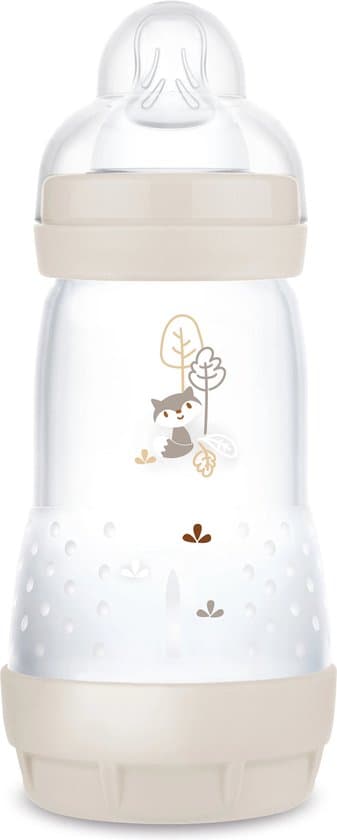 MAM - Easy Start Babyfles - 260 ML - Anti-Koliek - BPA-vrij - 0+ Maanden - Mat - Uni