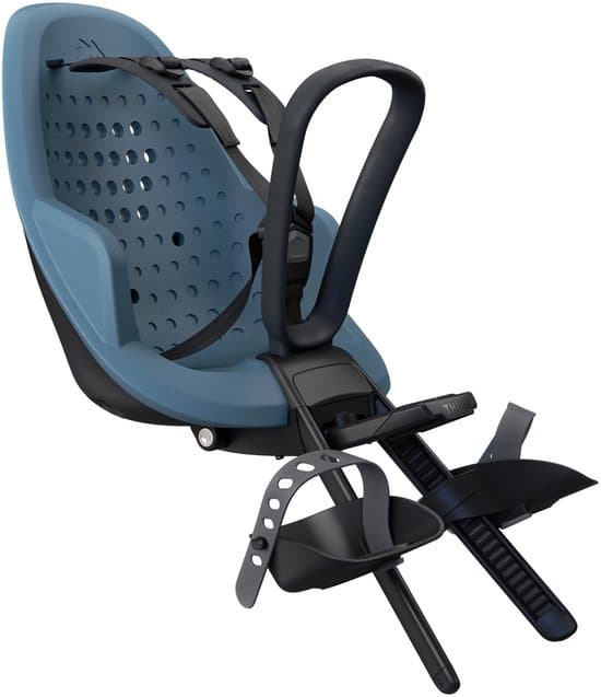 Thule Yepp 2 mini - fietsstoeltje - voorzitje - Aegean Blue