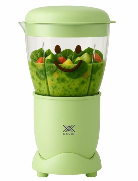 Xaviki Babyblender - Baby mixer - Foodprocessor - Babyvoeding maker - Bewaarbakjes - Diepvriesbakje - Food - Bewaarpotjes - Groen