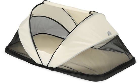 Deryan Cutey Campingbedje - Baby Tentje met Matras - Reisbedje - Cream