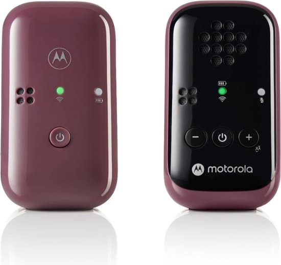 Motorola Audio Babyfoon PIP12 Travel – Baby Monitor - 10 Uur Batterijduur - 450M Bereik - Paars