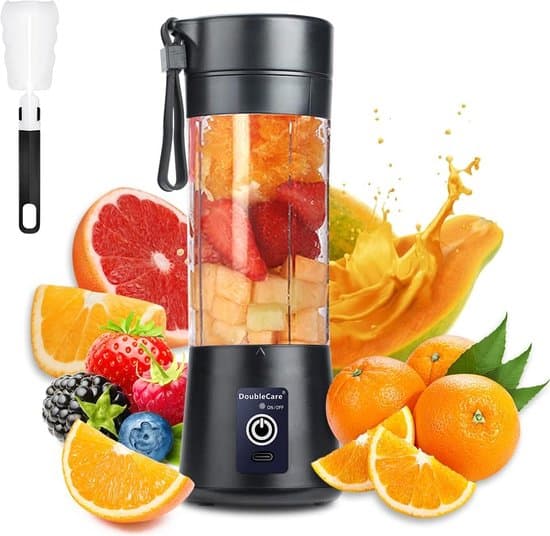 Draagbare Blenderbeker - Elektrische USB Sapcentrifuge - Mini Blender voor Verse Drankjes - Compact en Krachtig