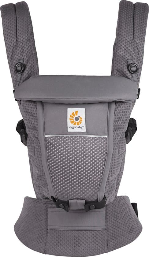 Ergobaby Adapt SoftFlex Mesh Draagzak - Graphite Grey
