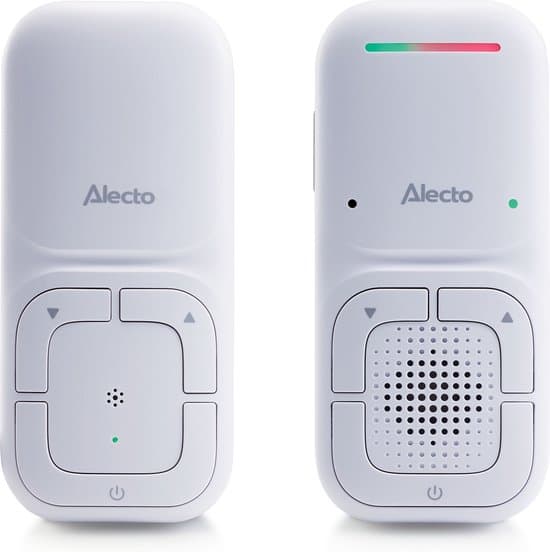 Alecto Babyfoon - Audio Babyfoon - Full Eco DECT - Lange stand-by tijd - DBX130 - Wit