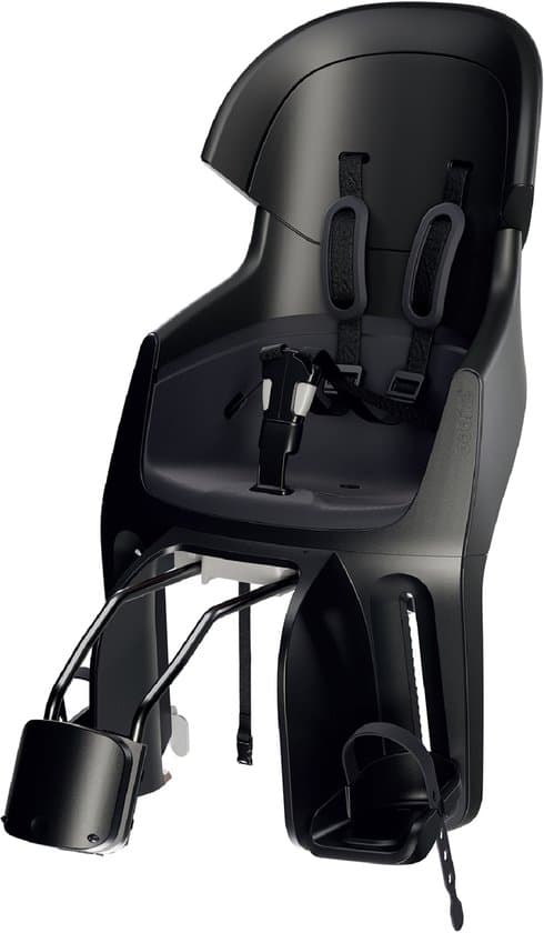 Bobike achterzitje Exclusive Evolve Maxi frame Urban Black