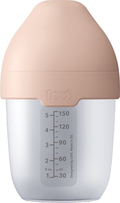 Difrax LOVI Dynamische Mammafeel Babyfles - 150 ml - 1 Stuk