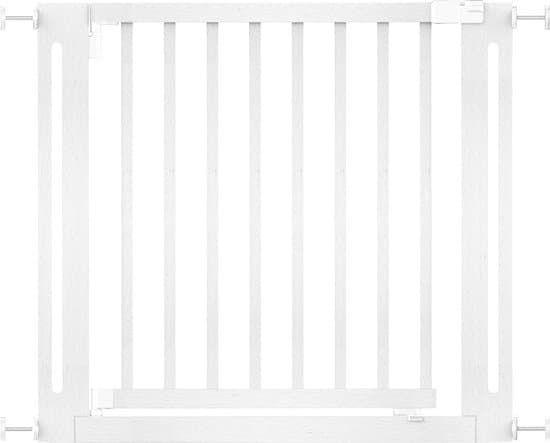 Safetots Klemhek Elegantie, 87cm - 95cm, Wit, Hout, Traphekje