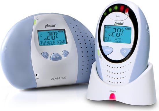 Alecto DBX-88 ECO - Full Eco DECT Babyfoon met Display - Blauw